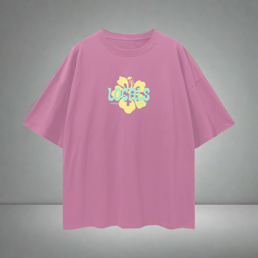 Hibiscus Loose Drop tee