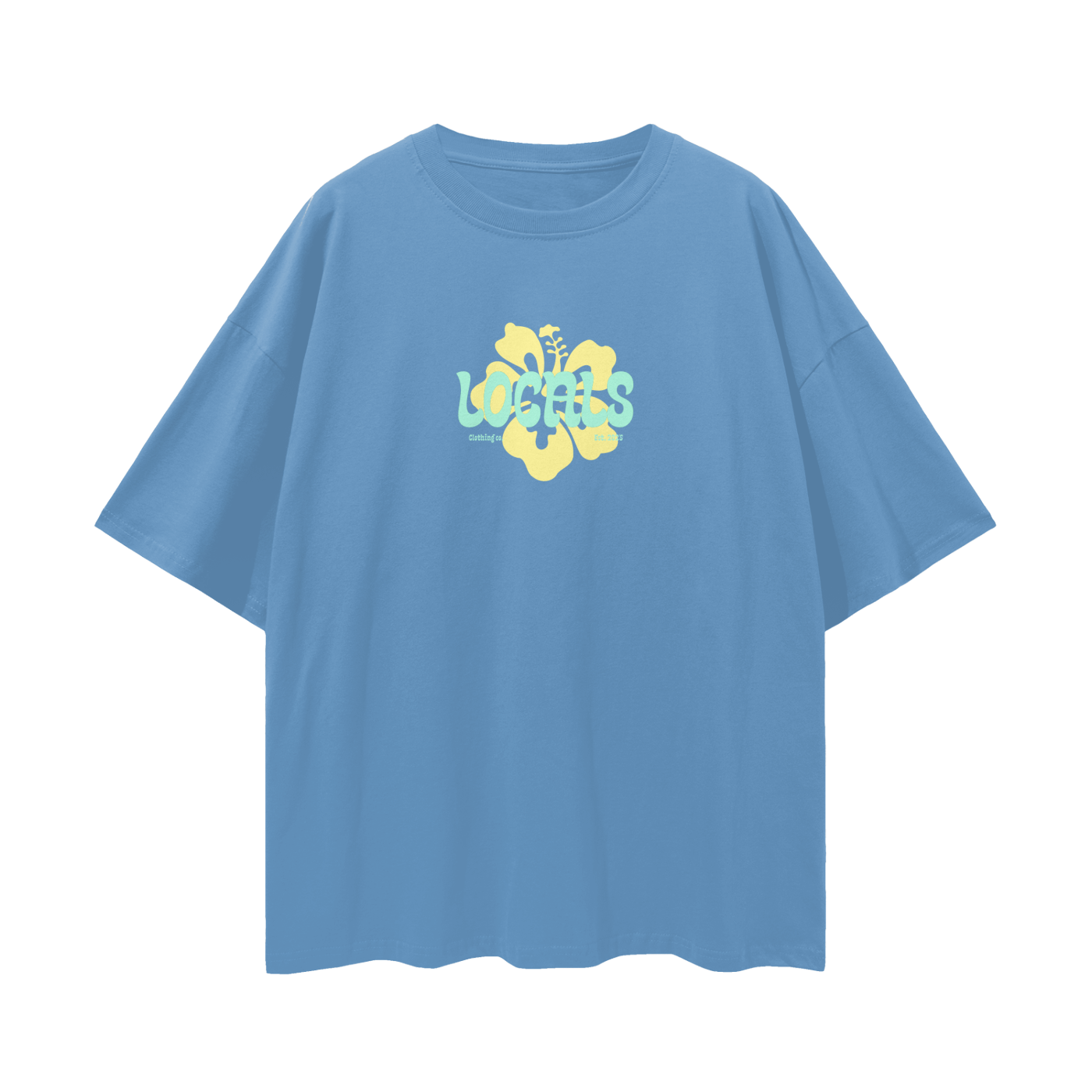 Hibiscus Loose Drop tee